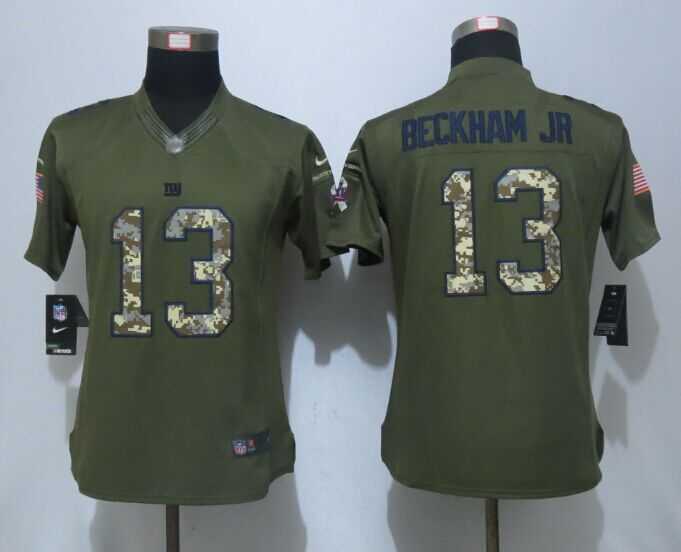 Women Nike Limited New York Giants #13 Beckham JR Green Salute To Service Jersey,We sell and wholesale Women Nike Limited New York Giants #13 Beckham JR Green Salute To Service Jersey on line form chian!